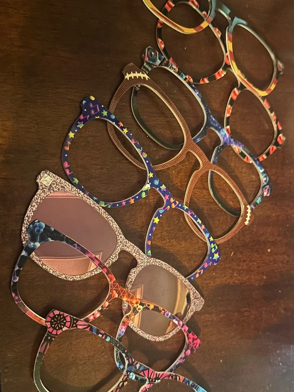 Kids Multicolor Patterned Sunglasses - Pair Eyewear Twain eyeglasses toppers